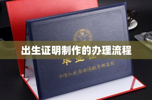 汉川出生证明制作的办理流程