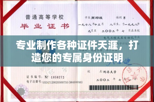 汉川专业制作各种证件天涯，打造您的专属身份证明