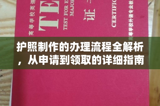 汉川护照制作的办理流程全解析，从申请到领取的详细指南