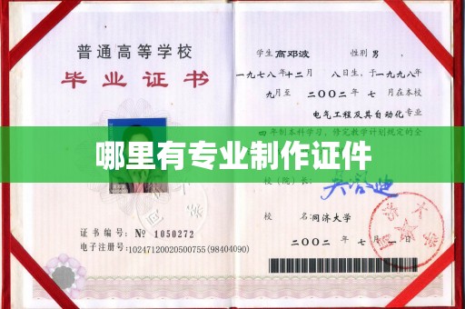 汉川哪里有专业制作证件